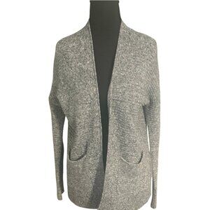 Abercrombie & Fitch Long Sleeve Women's Cardigan with Pockets Size Small Gray